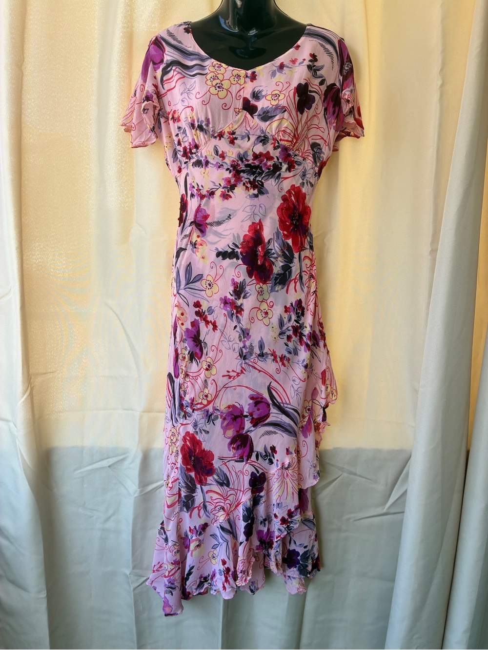 Y2K Vintage Fairycore Midi Dress Medium